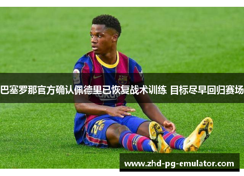巴塞罗那官方确认佩德里已恢复战术训练 目标尽早回归赛场